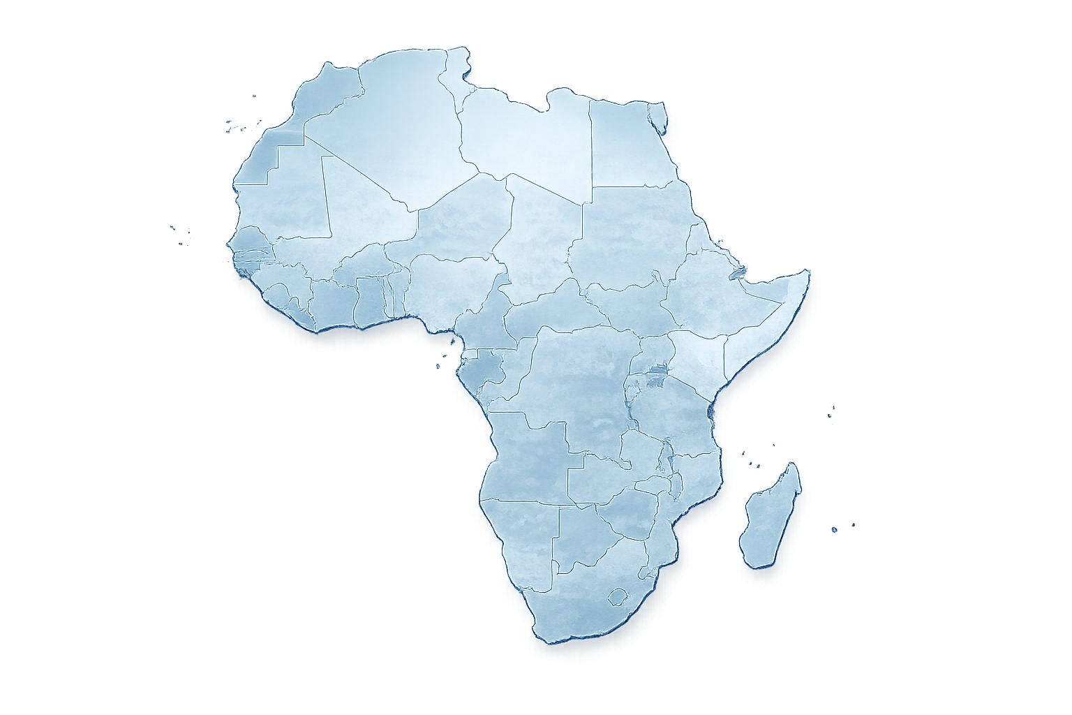 BASA Africa regional operations map